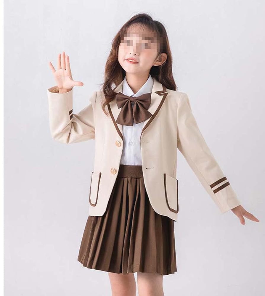 Amazon | [Banlan] 子供 制服 スーツ 女の子 入学式 ブレザー